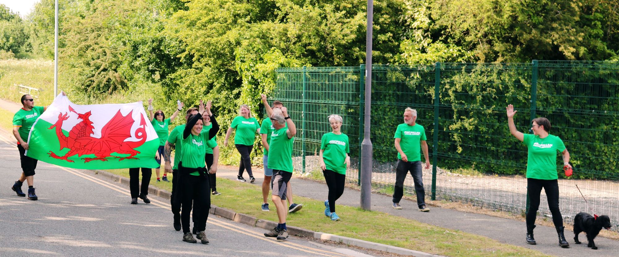 Flintshire company completes 24hr challenge to raise funds for Macmillan Cancer Support