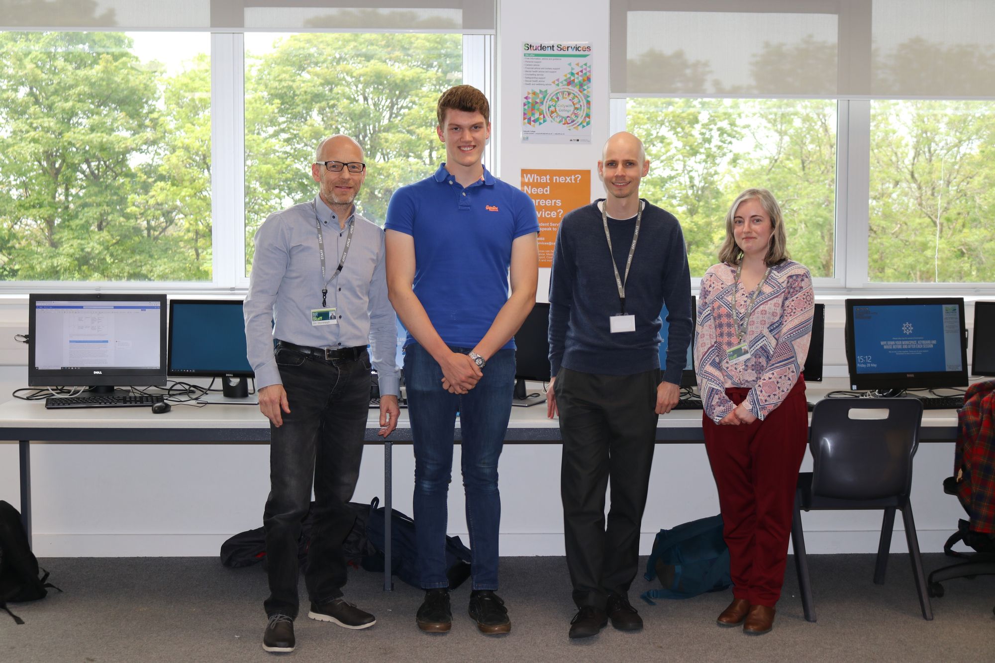 Callywith College students win top award