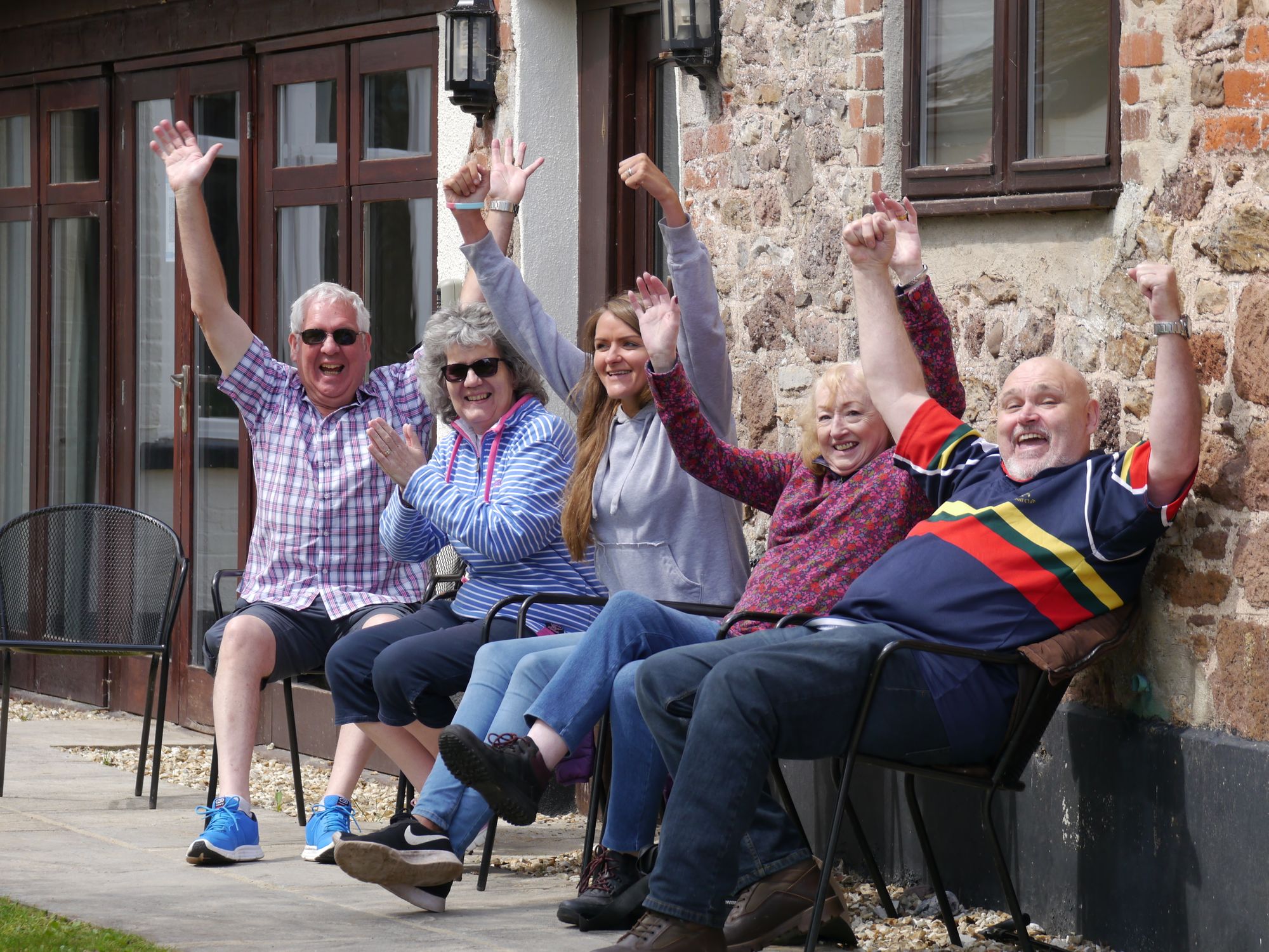 Veterans enjoy respite and activity break in Devon thanks to British Armed Forces charity