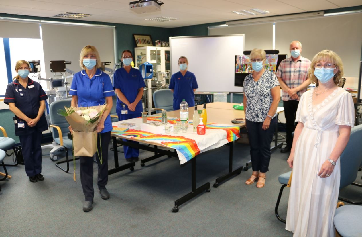 Vascular nurse retires after 40 years service with NHS