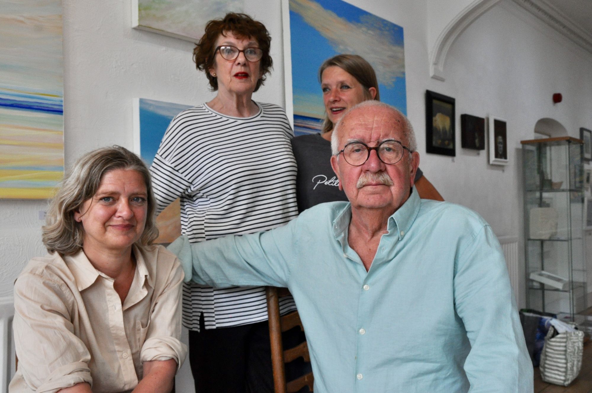 Leek family stage art exhibition