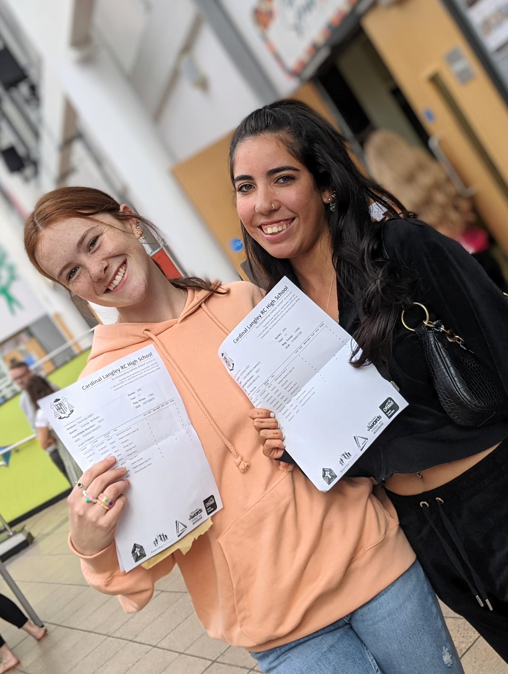 Greater Manchester school reveals excellent GCSE Results