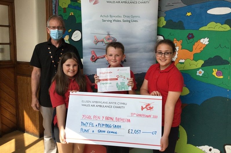 Bethesda pupils put best foot forward for life-saving charity