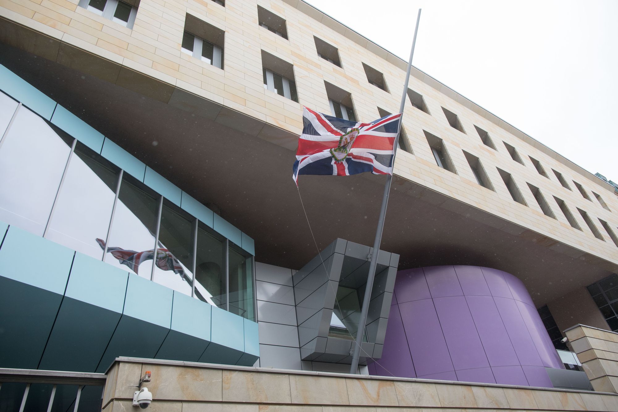 British man working at British Embassy in Berlin arrested on suspicion of spying for Russia