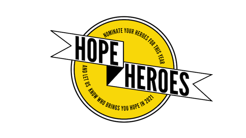 Nominate a local 'HOPE Hero' to win £5,000 cash prize