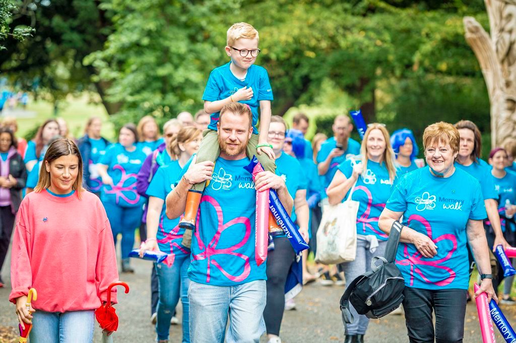 Surrey walkers march out in support of Alzheimer’s Society this September