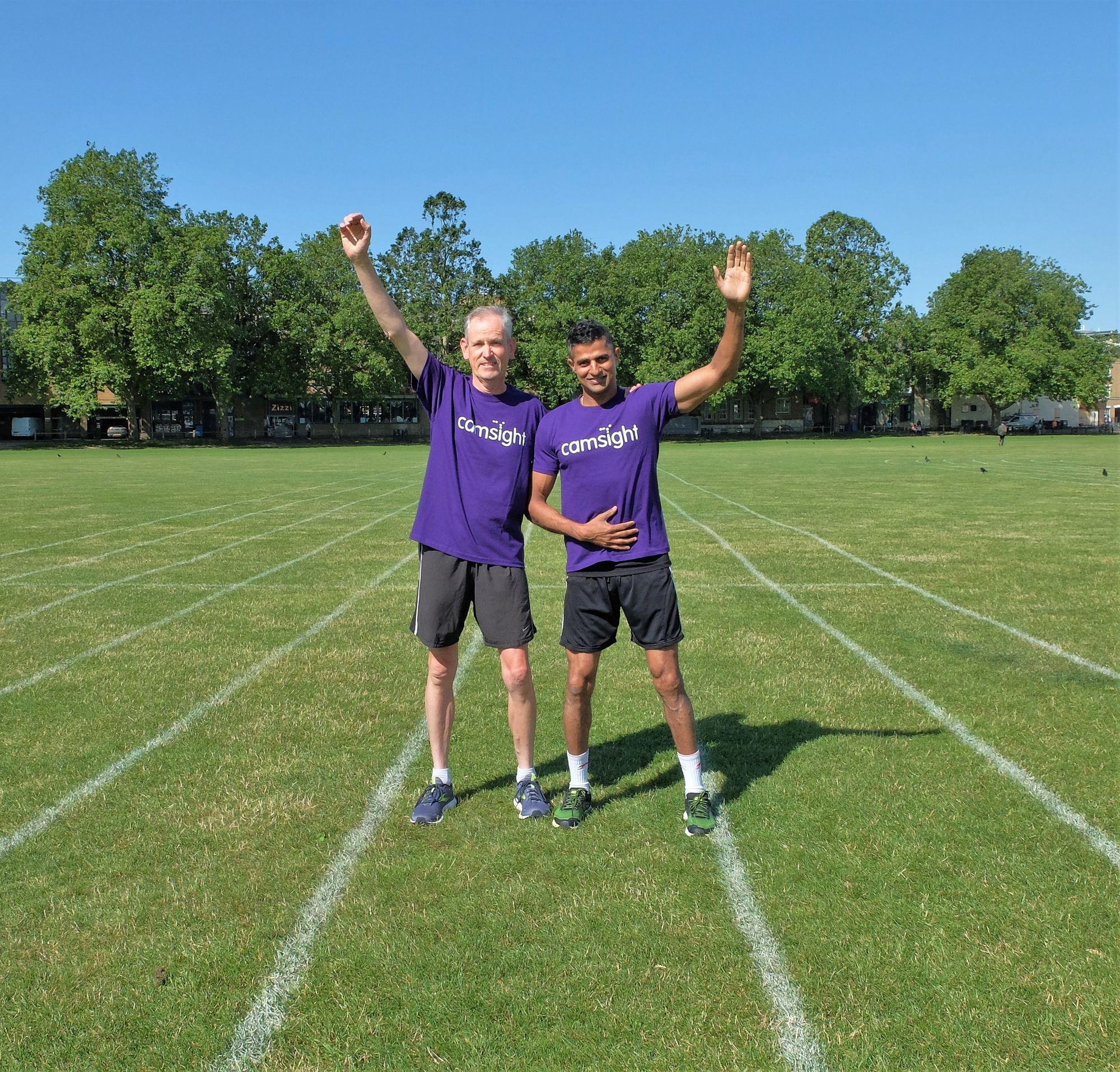 Blind runner takes on the Cambridge Half Marathon for charity