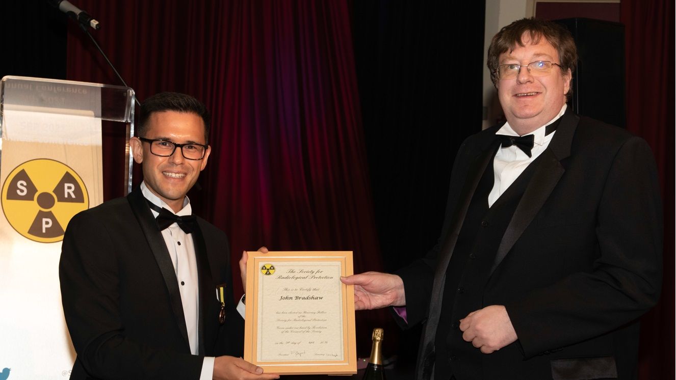 AWE scientist recognised by Society for Radiological Protection