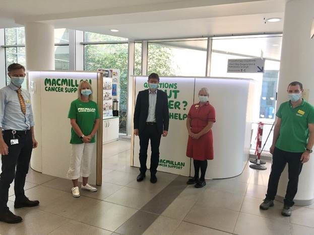 Tunbridge Wells Hospital unveils cancer support pod