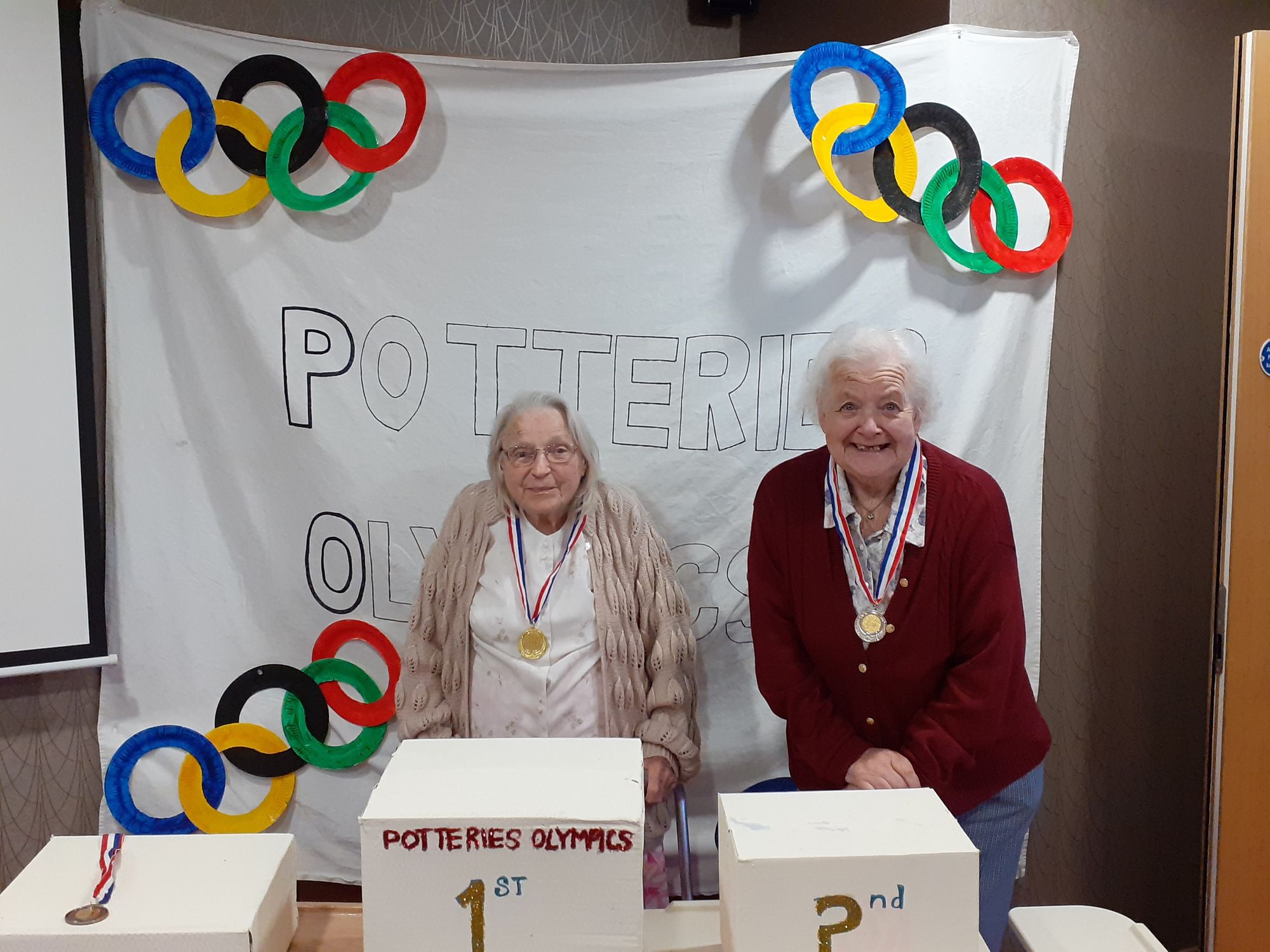 Poole care home is going for gold as it holds the torch for the Olympic Games