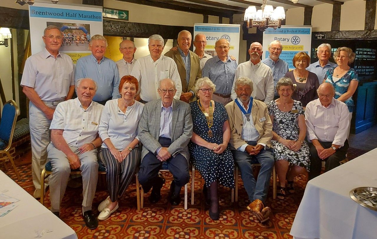 Rotary Club of Brentwood à Becket enjoys first face to face meeting since April 2020