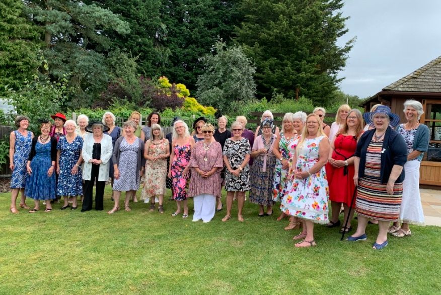 Elsenham WI celebrates centenary with ‘posh frocks and hats’ garden party