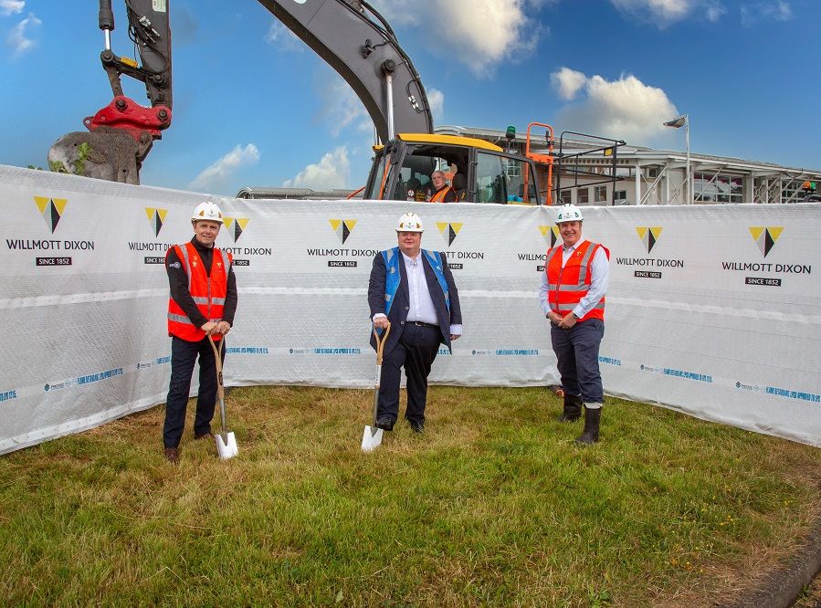 Work has started on new £12.1m facilities at Ysgol Rhydywaun in Penywaun