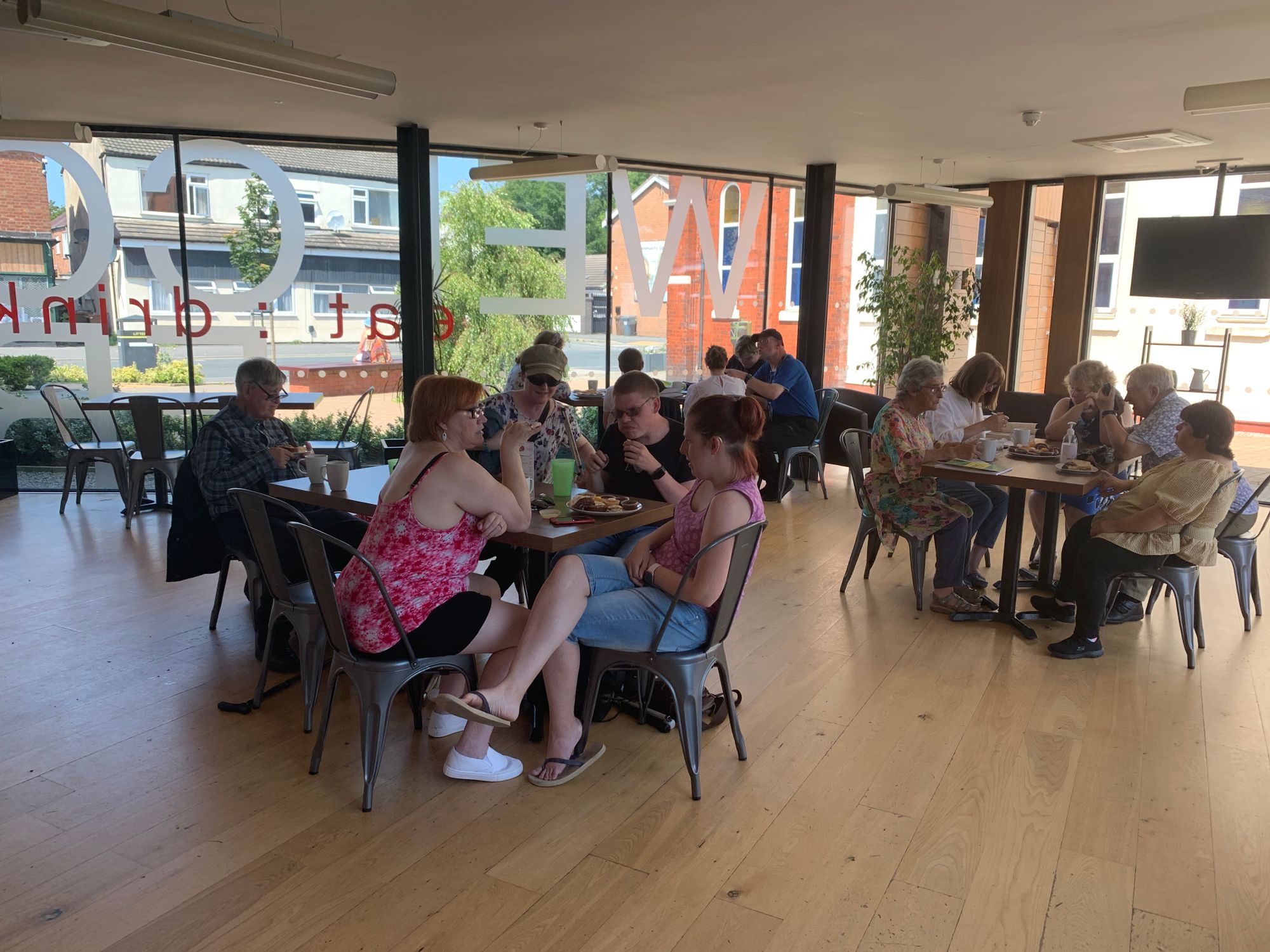 Friendship Cafe returns in Southport for first time since lockdown
