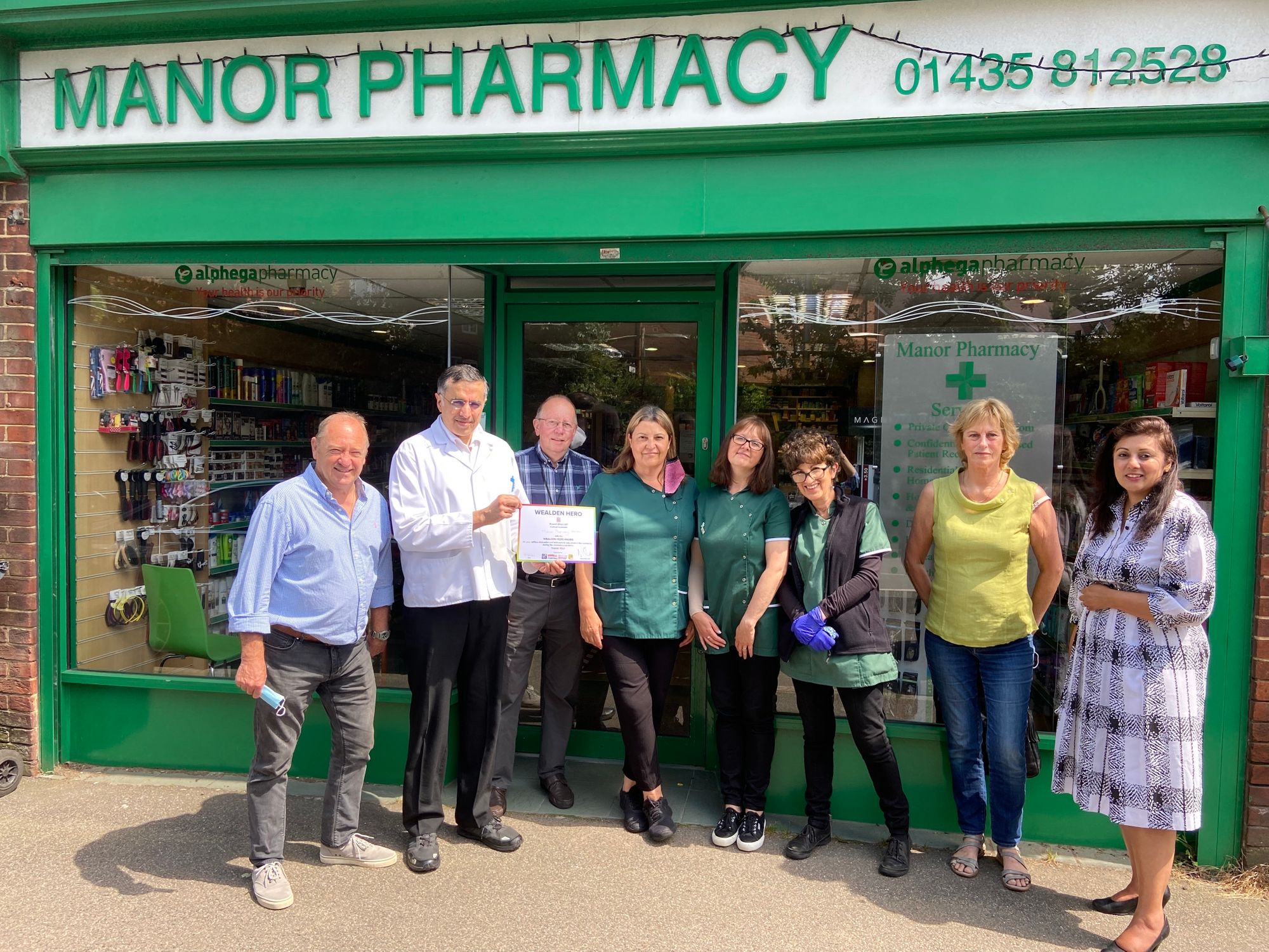 Horam pharmacy staff are Wealden Heroes