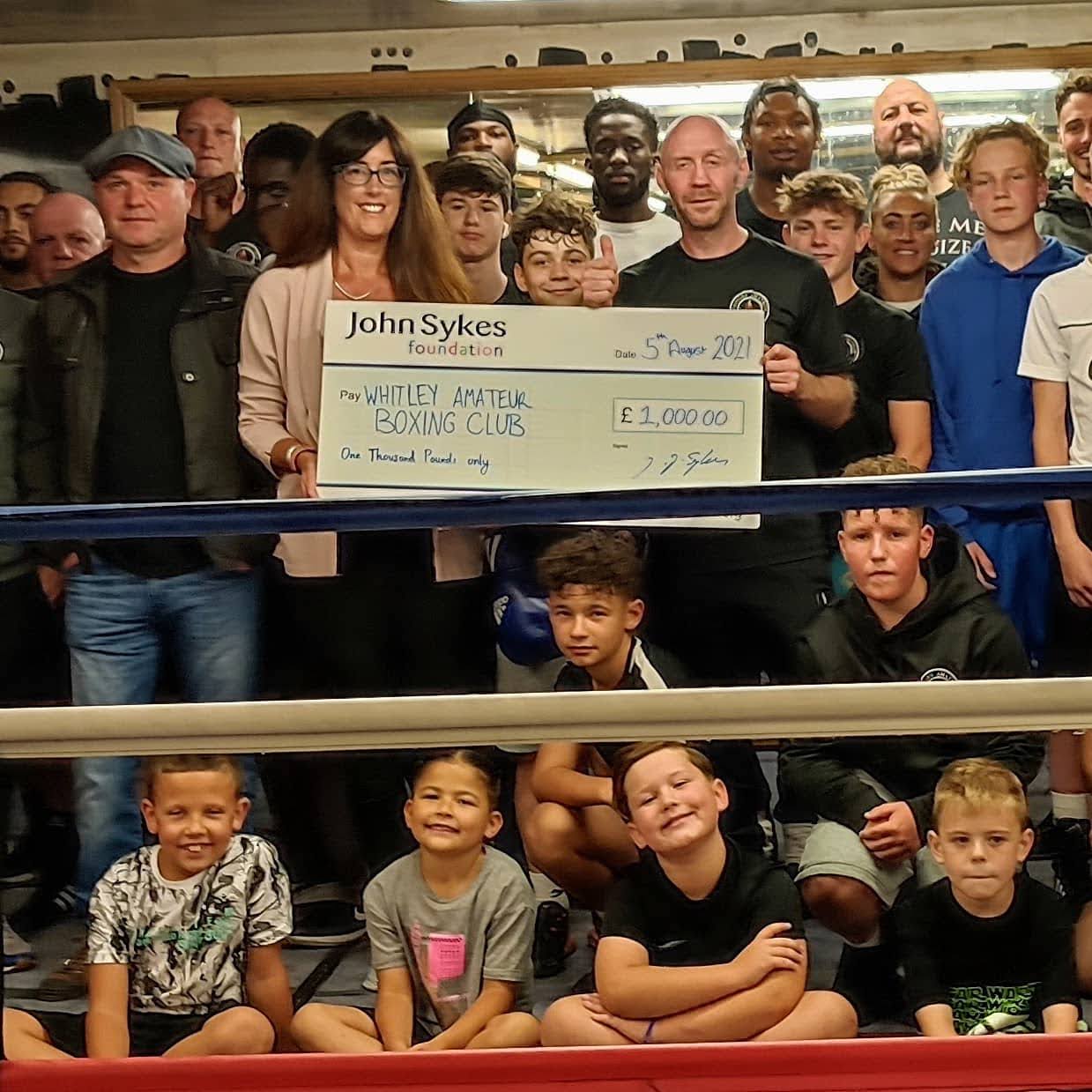 John Sykes Foundation awards a further Covid-19 relief fund grant to Reading boxing club