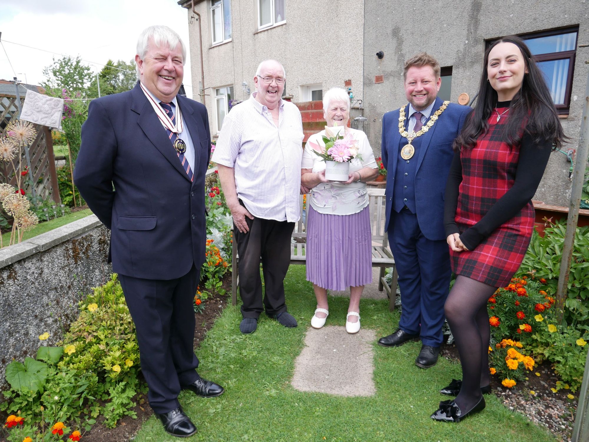 East Ayrshire couple mark diamond wedding anniversary
