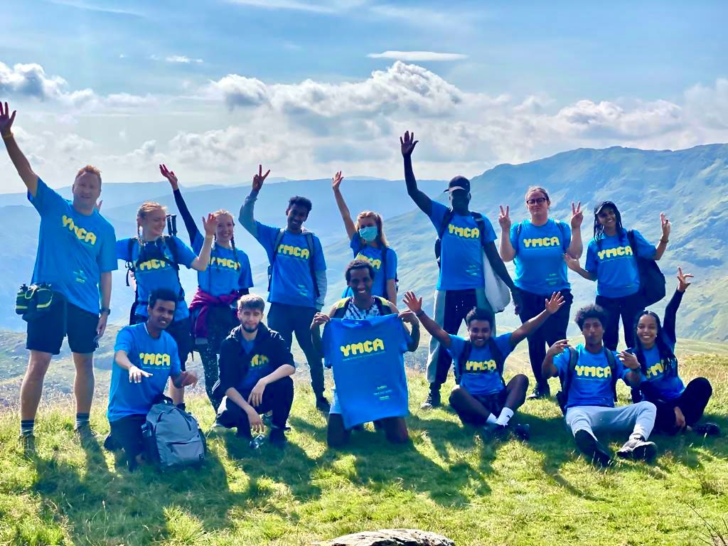 YMCA East Surrey young people take on Snowdon Challenge