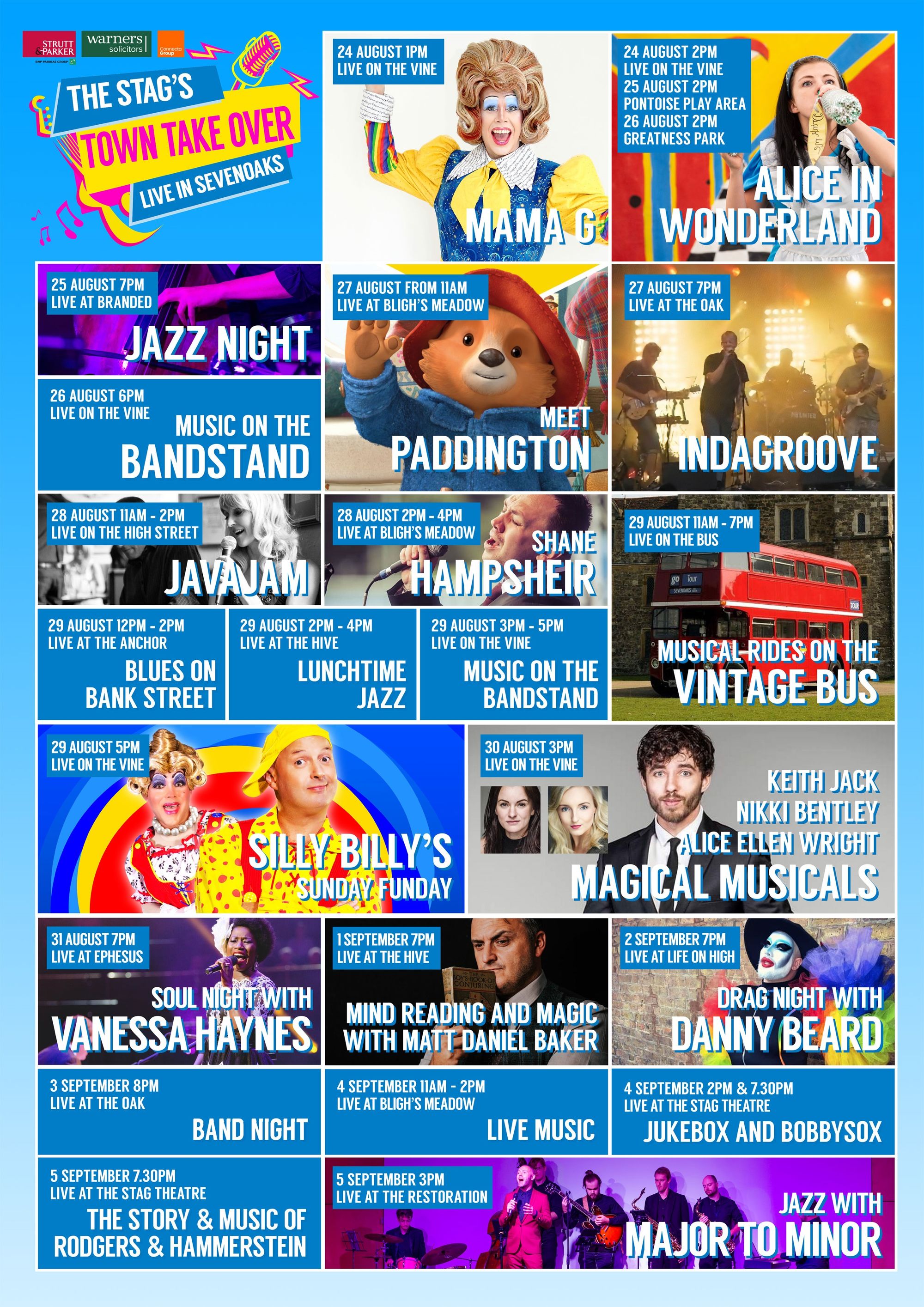 Sevenoaks to be 'one of the most music-filled towns in the country' for The Stag's Town Take Over