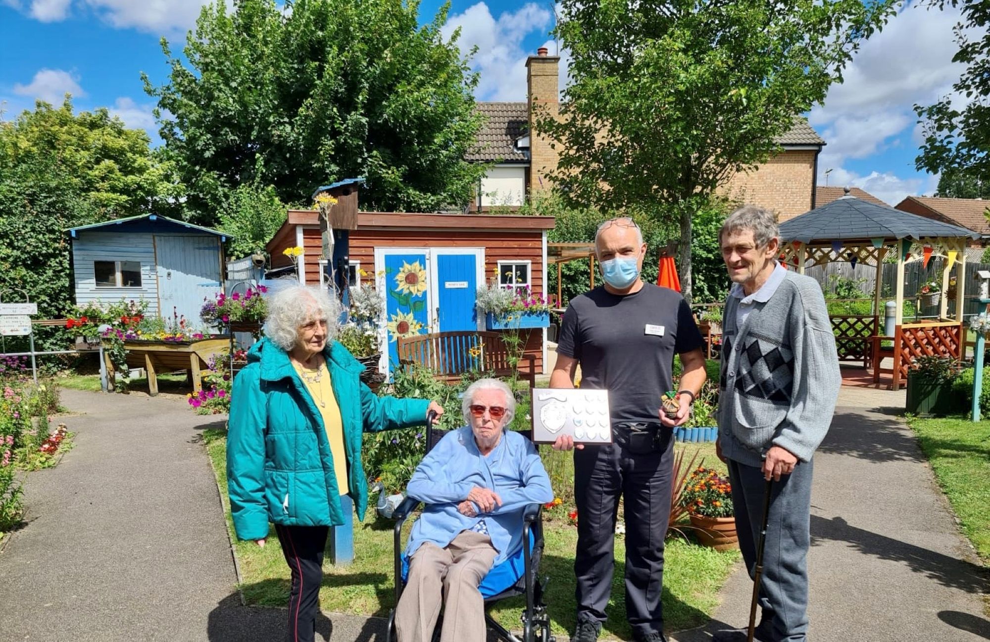 Blooming marvellous as local care home is crowned Stansted in Bloom champion