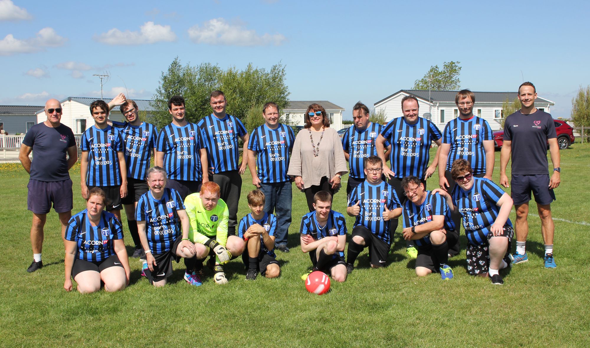 Kent community organisation Tankerton FC's pan-disability team gain new sponsorship