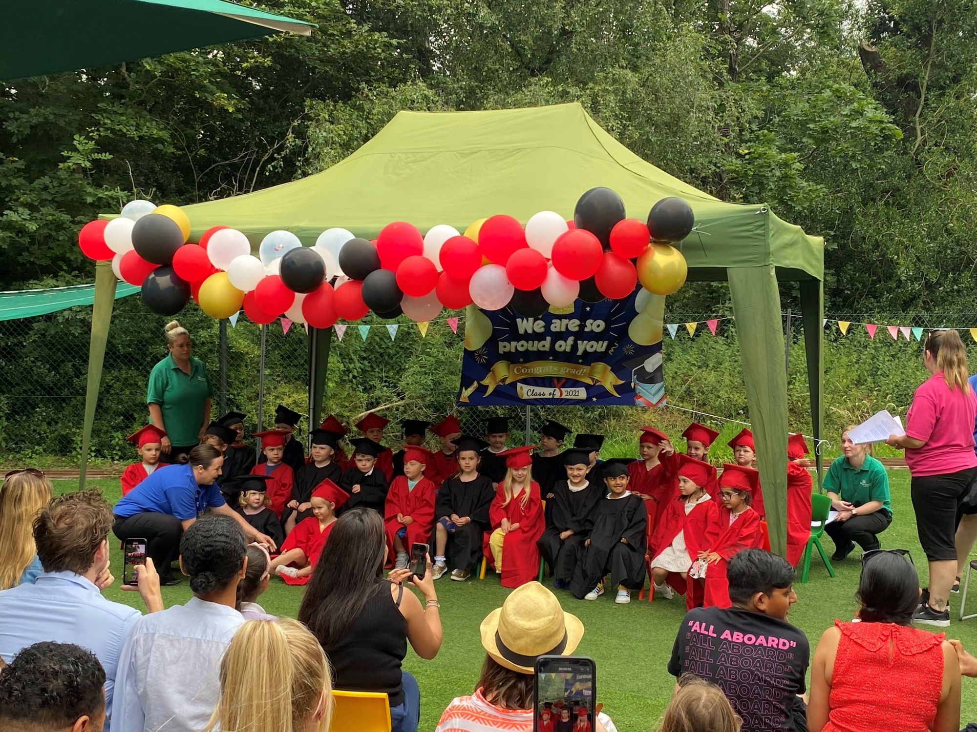 Brentwood preschoolers celebrate graduation
