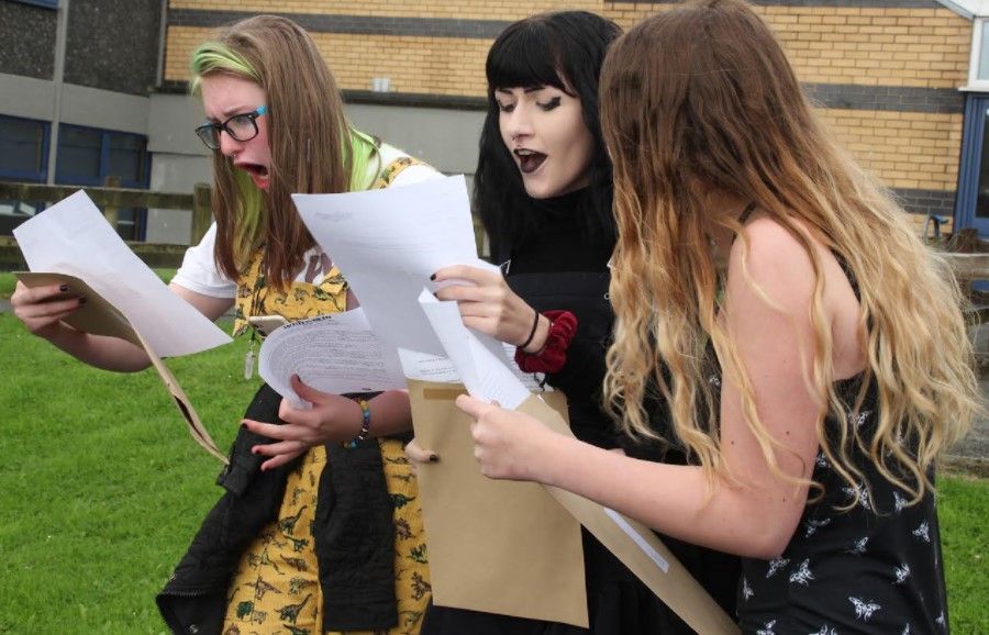 GCSE results day triumphs at Whitworth Community High School