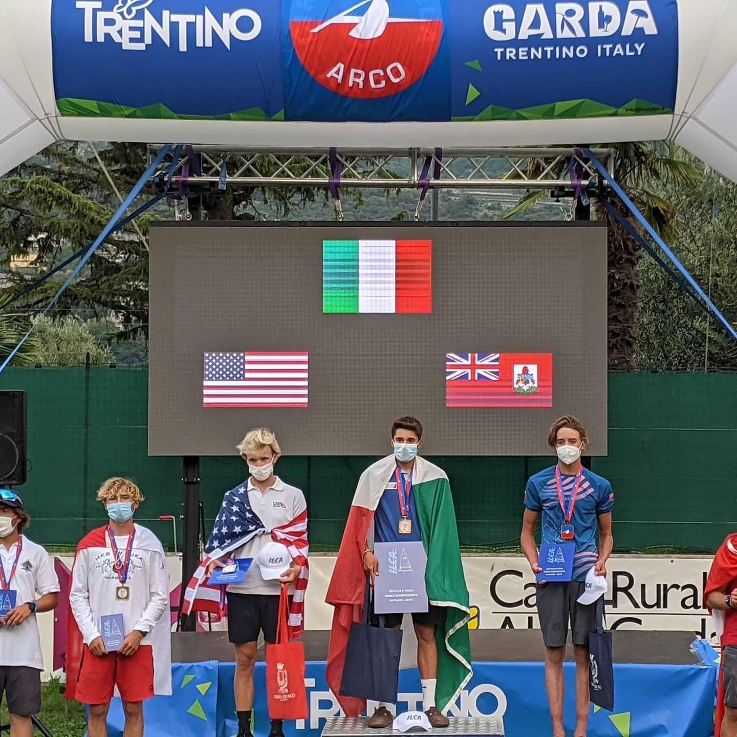 Suffolk star Sebastian Kempe sails to success at the Youth World Championship