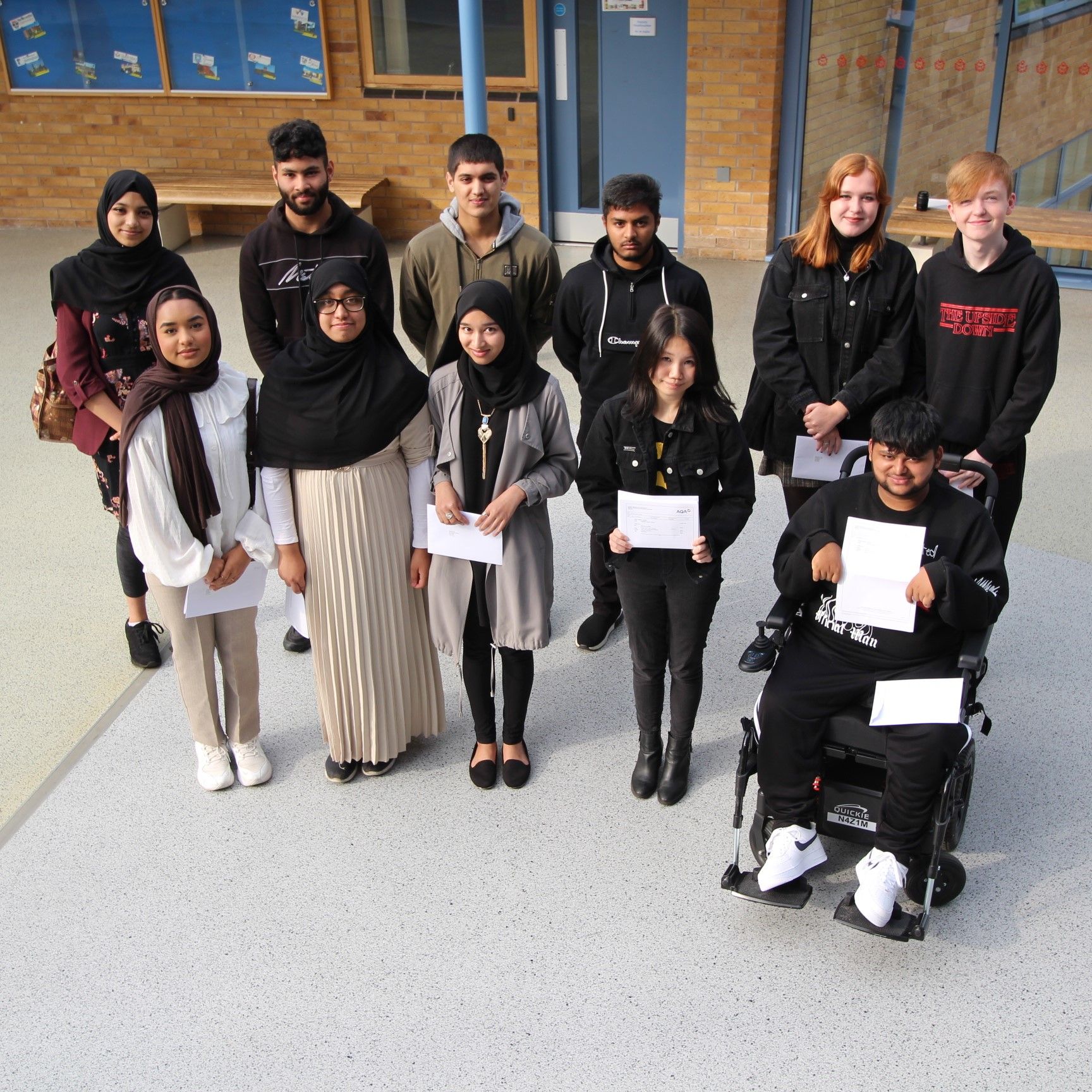 The Radclyffe School celebrate exam success after strangest year