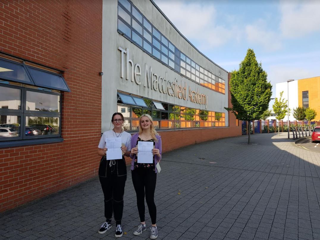 The Macclesfield Academy students celebrate ‘outstanding’ GCSE results