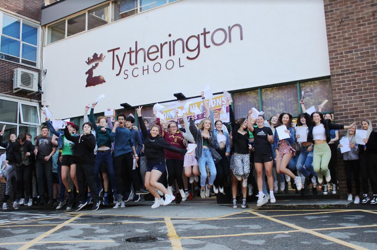 Tytherington school celebrate A-star pupils as GCSE results released
