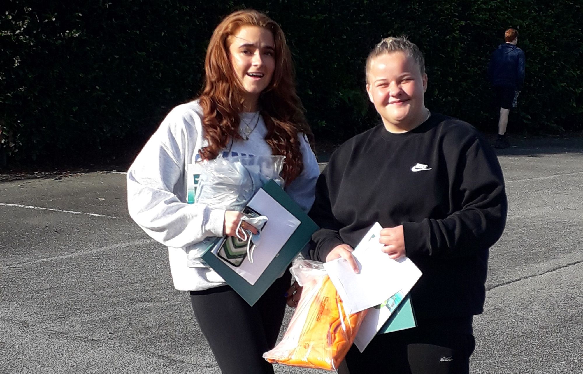 Sun shines bright for Helsby High GCSE students