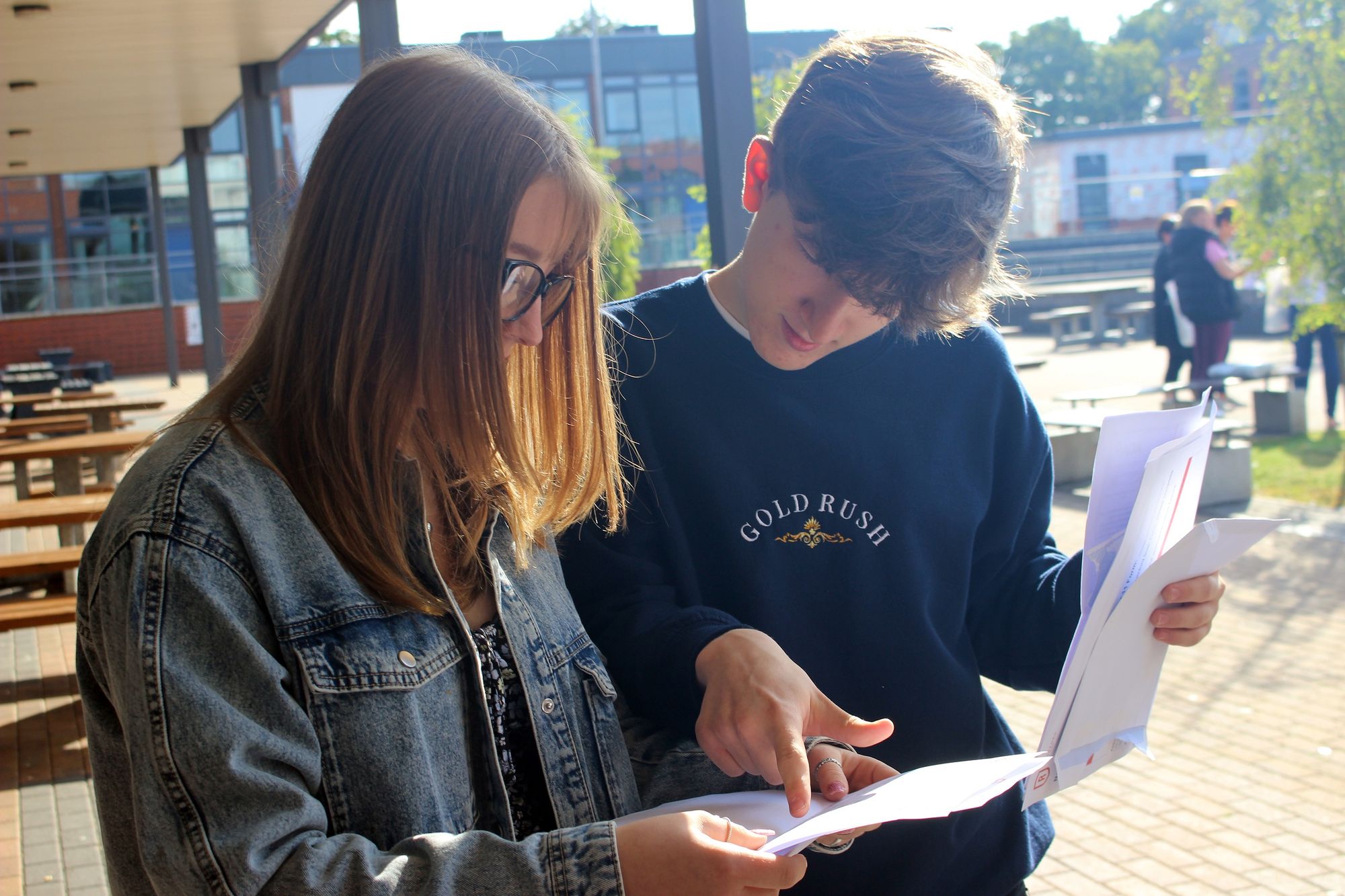 Rainford High students celebrate GCSE results