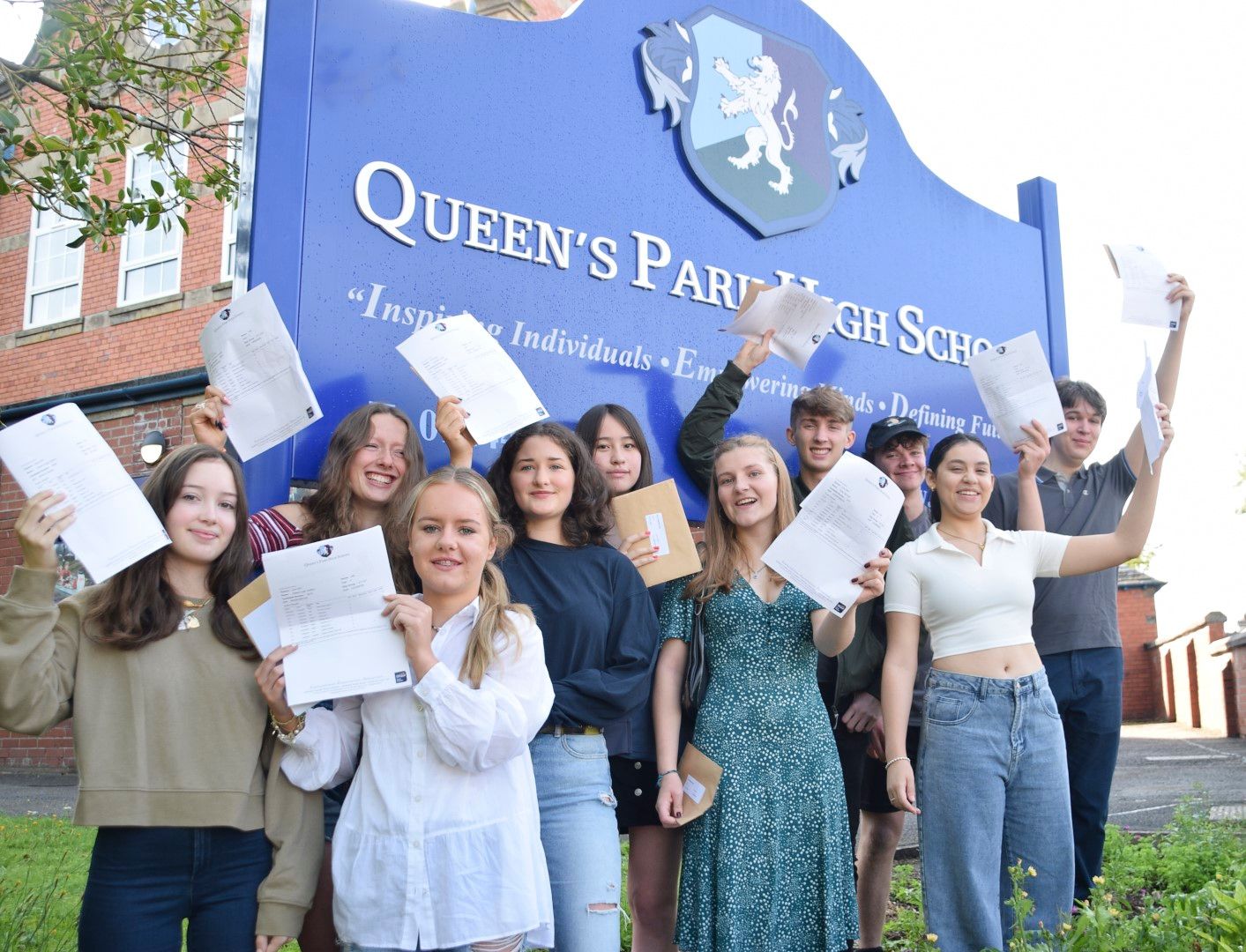 GCSE 2021: Queen’s Park High School students have done themselves proud