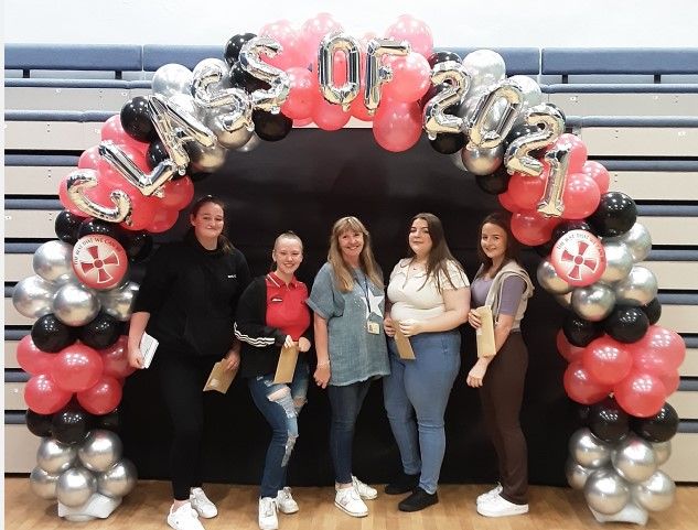 St Cuthbert's in Rochdale celebrate on results day