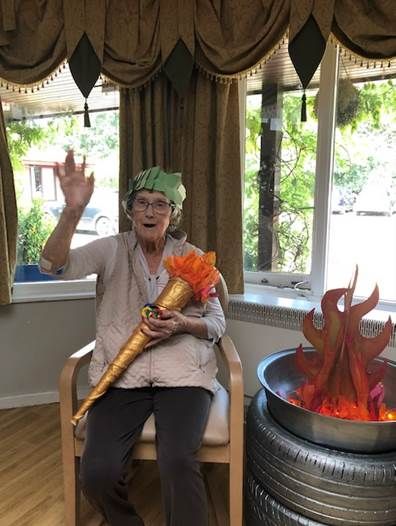 Care home brings Tokyo to Epsom with its own version of the Games