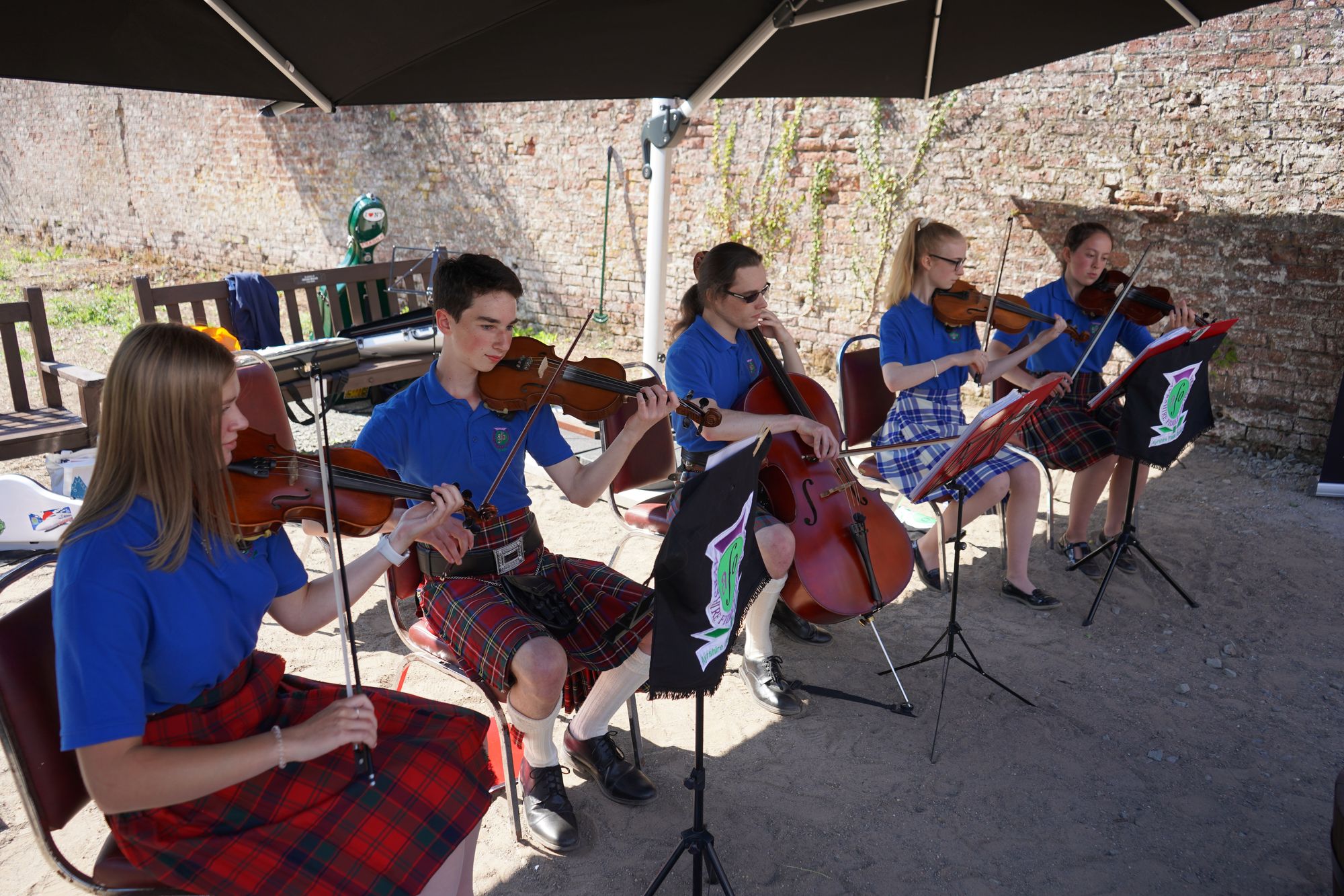 Ayrshire Fiddle Orchestra back to playing live music