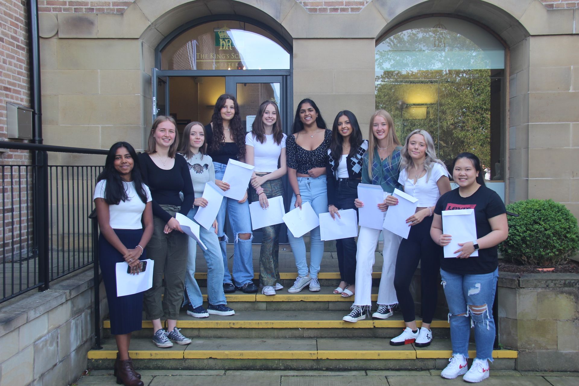 GCSE Results 2021: The King's School students reach for the stars