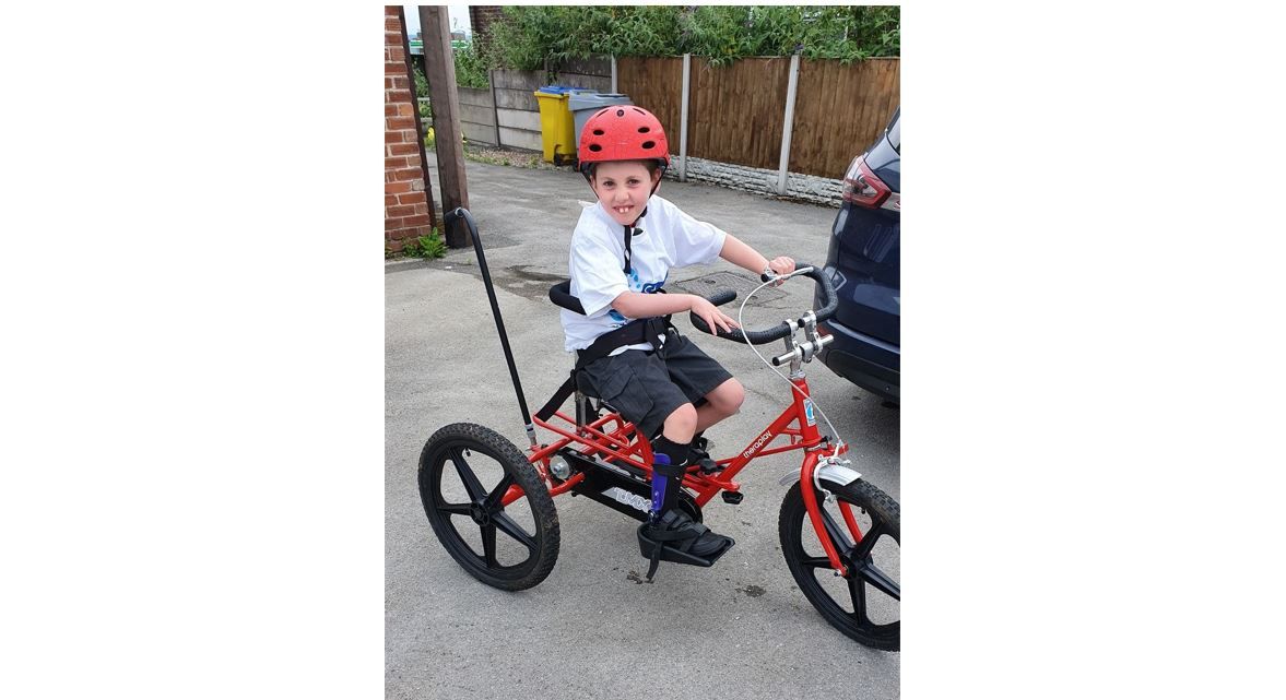 Nine year old from Wilmslow gets into gear for Stick ‘n’ Step