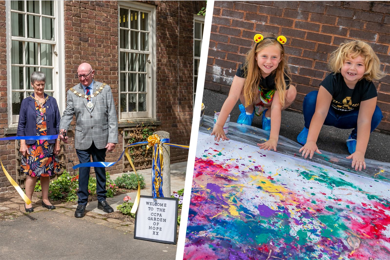 Stafford charity supporting families with childhood cancer opens new Garden of Hope