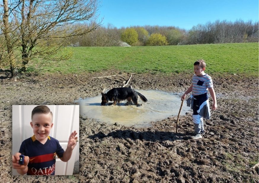 Nine-year-old vows to walk one million steps for Ashgate Hospicecare in memory of great grandma