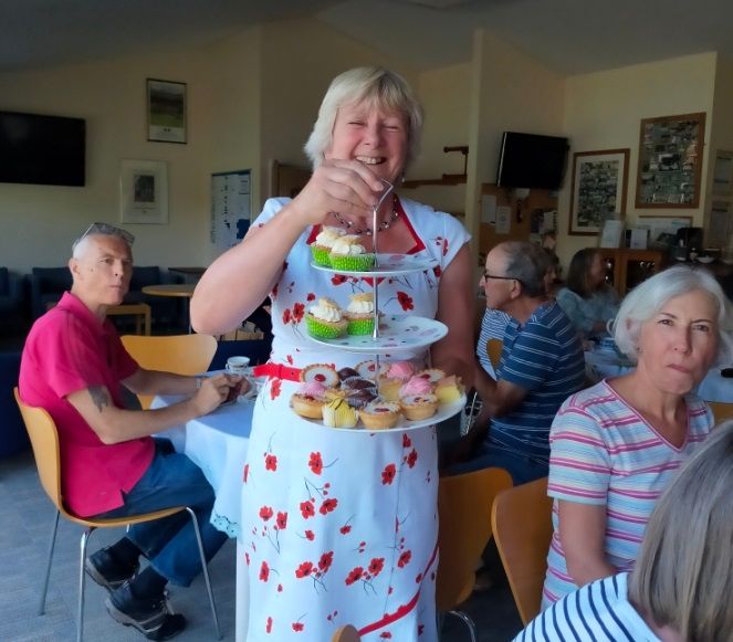 Reigate Ramblers reunite for afternoon tea