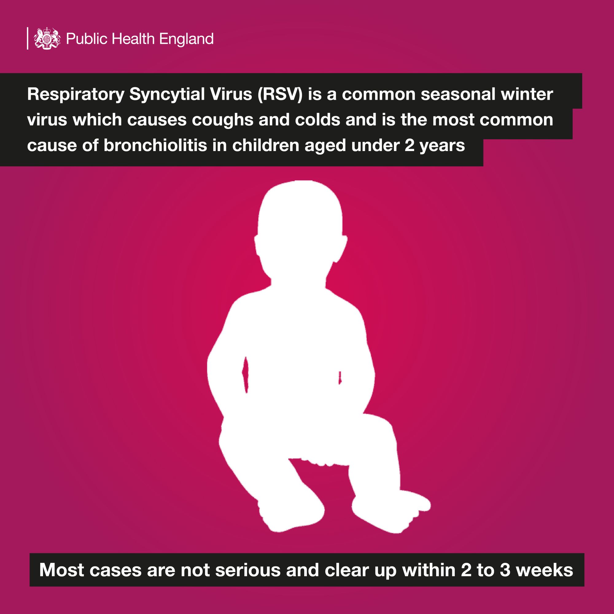 Parents and carers advised to be aware of the signs of respiratory illnesses and when to get help