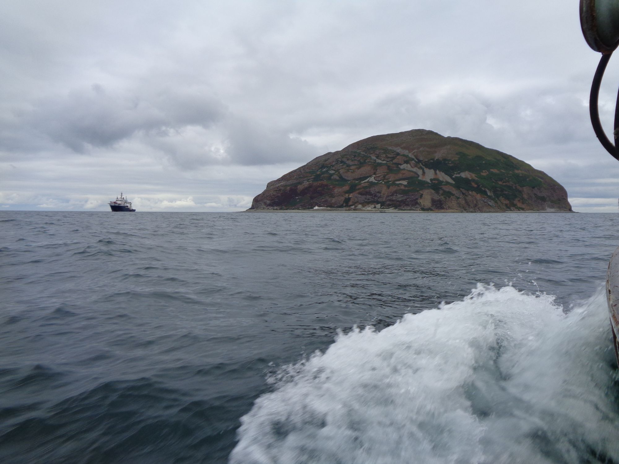 Kyle Mountain Club visit Ailsa Craig
