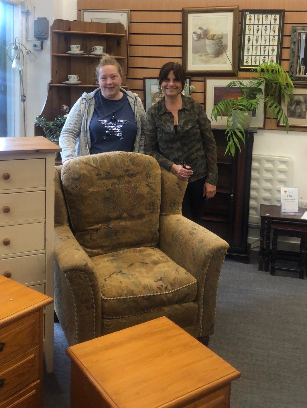 East Cheshire Hospice's furniture fundraising