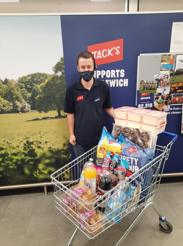 Middlewich supermarket donates tasty treats for Year 6 school leavers