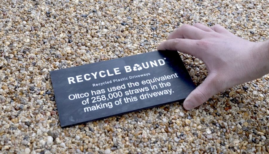 Newquay resin specialist firm reaches recycled plastic straws driveways milestone