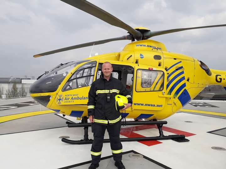 Wigan Helipad Officer to take on Manchester Marathon in full uniform