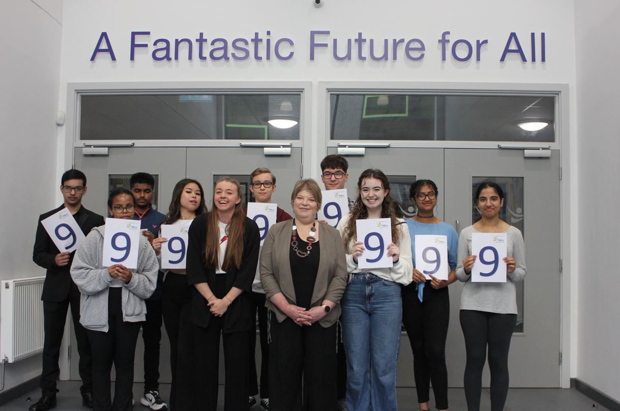 Manchester Enterprise Academy celebrate excellent GCSE
results