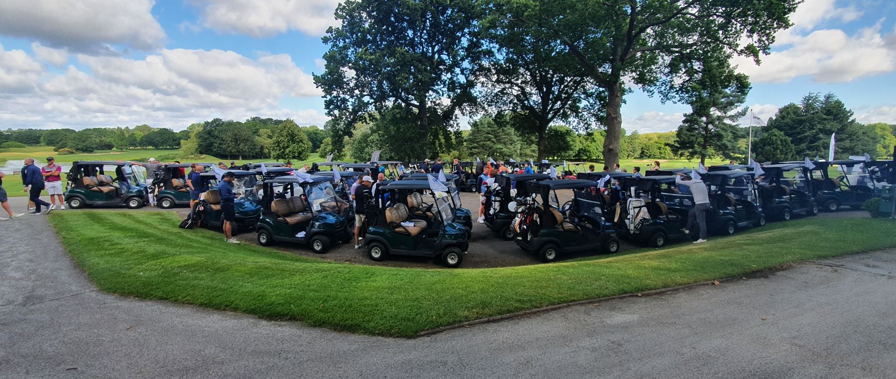 Charity golf day raises £8,000 for the Solan Connor Fawcett Family Cancer Trust